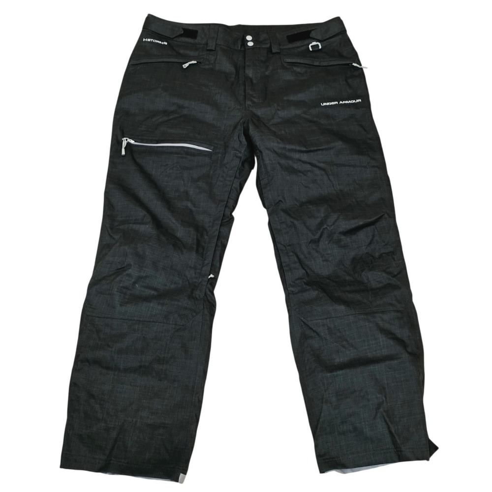 Under Armour ColdGear Infrared Narrows Shell Pants Mens XL Black Ski Snowboard